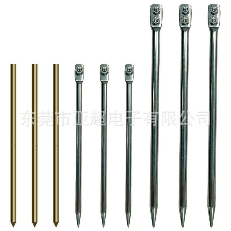 Brass grounding rod galvanized livestock electric fence lightning protection conductive grounding pin strong stability corrosion resistance and excellent electrical conductivity