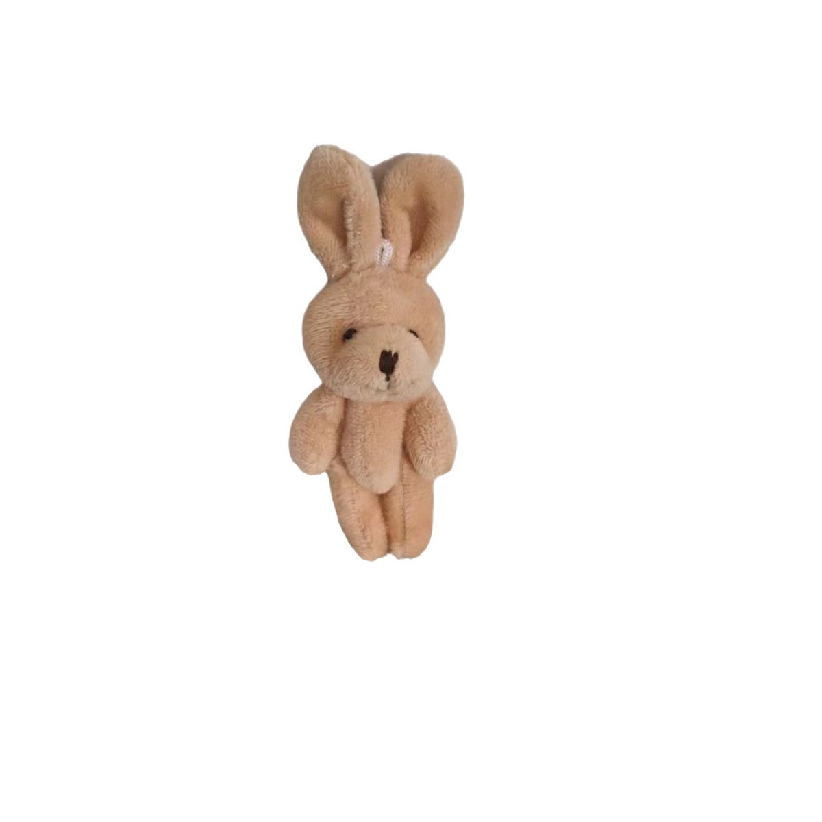Plush Toy Manufacturer Direct Supply 8cm Jointed Rabbit Pendant Promotional Gift Bag Key Creative Pendant