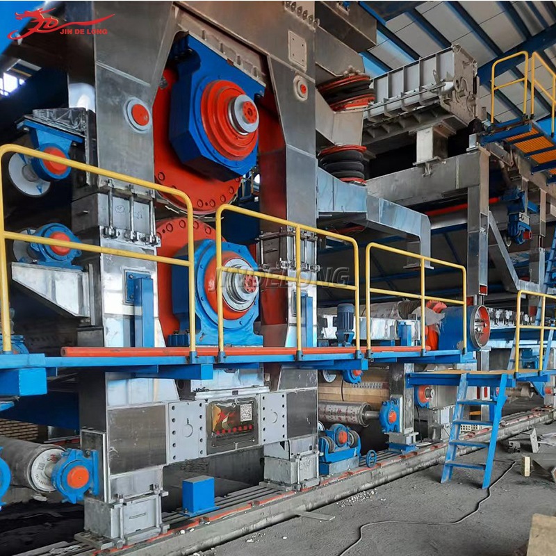 Manufacturer Customized 3800 Type Stacked Mesh Corrugated Paper Making Machine Waste Carton Paper Making Equipment Daily Output 100 Tons