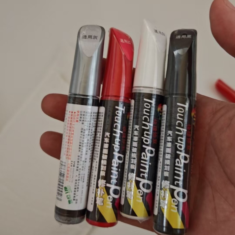 Карандаш для подкраски автомобиля, ремонт поверхности краски, восстановление царапин, карандаш для краски, двухфункциональный карандаш для точечной покраски