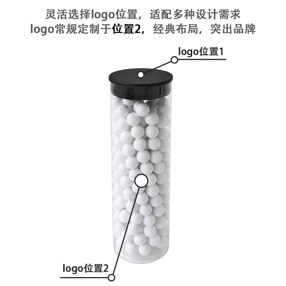 Wholesale In-Stock Golf Accessories 10mm Solid White Balls Abs Plastic Mini Golf Balls Durable and Resistant to Falling