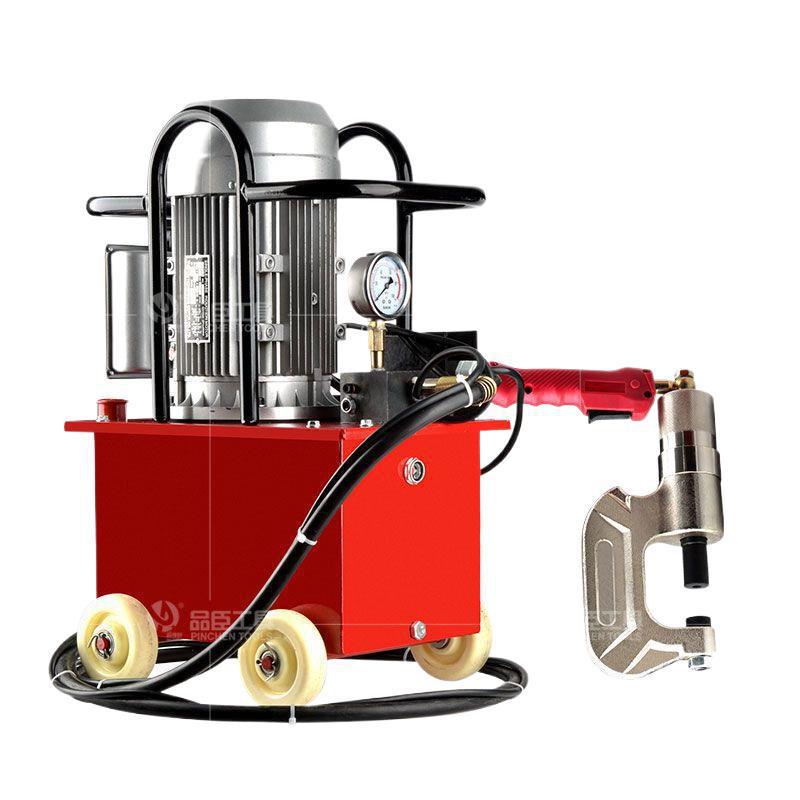 Duct Hydraulic Riveting Machine Single-Head Double-Head Fully Automatic Electric Air Valve Punching Machine Angle Iron Flange Starting from One Piece