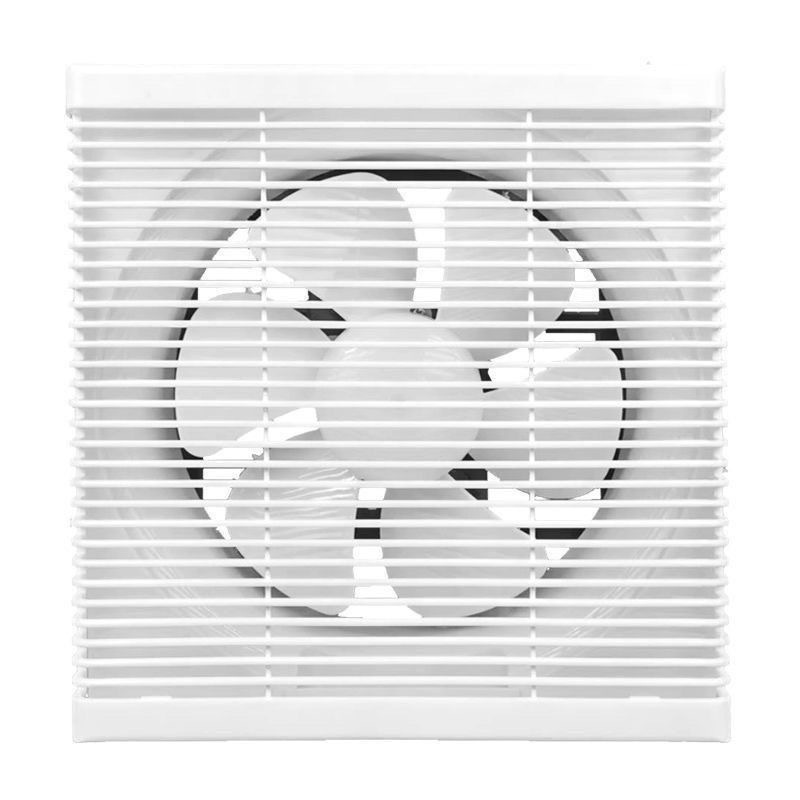 Taitaimei Exhaust Fan for Bathroom and Kitchen Wall-Mounted Window Fan with Louver, Powerful Ventilation Fan for Home Use