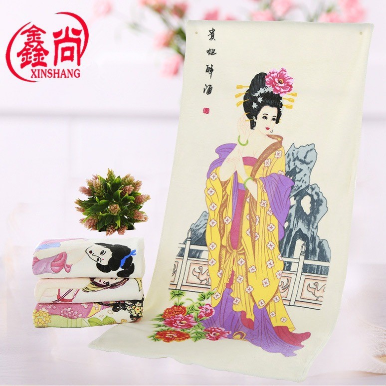 Креативный подарок цвет-changing магическое полотенце признание аниме мультфильм поддержка микрофибровое напечатанное полотенце индивидуальный логотип