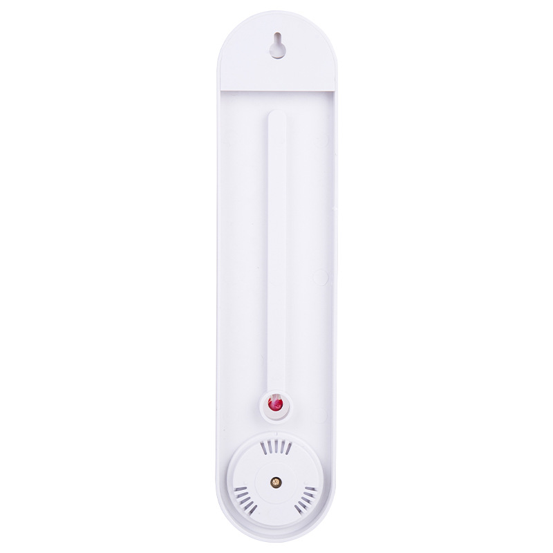 Deli 9013 thermometer hygrometer indoor and outdoor home children's baby room desktop creative wall-mounted