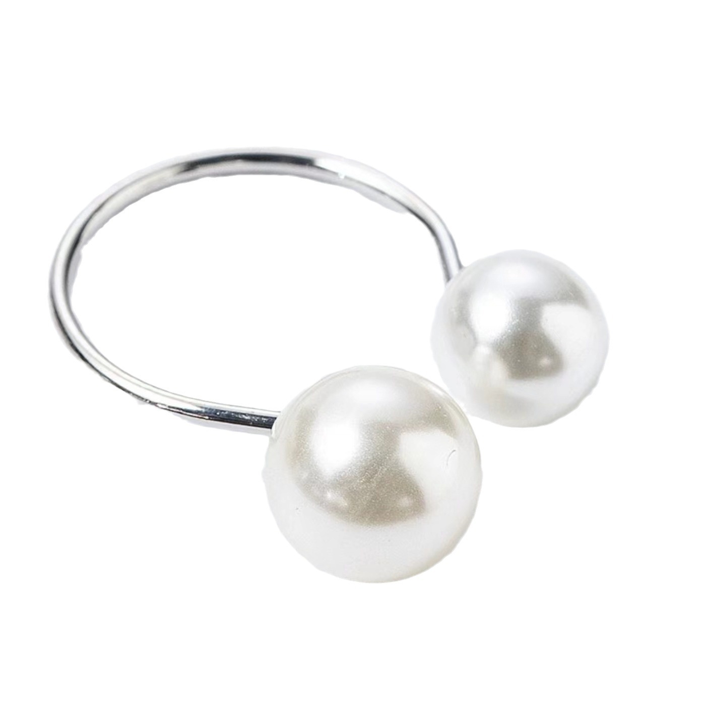 Cross-Border Creative Size Pearls European and American Hotel Napkin Ring Napkin Ring Napkin Buckle Wedding Table Wholesale