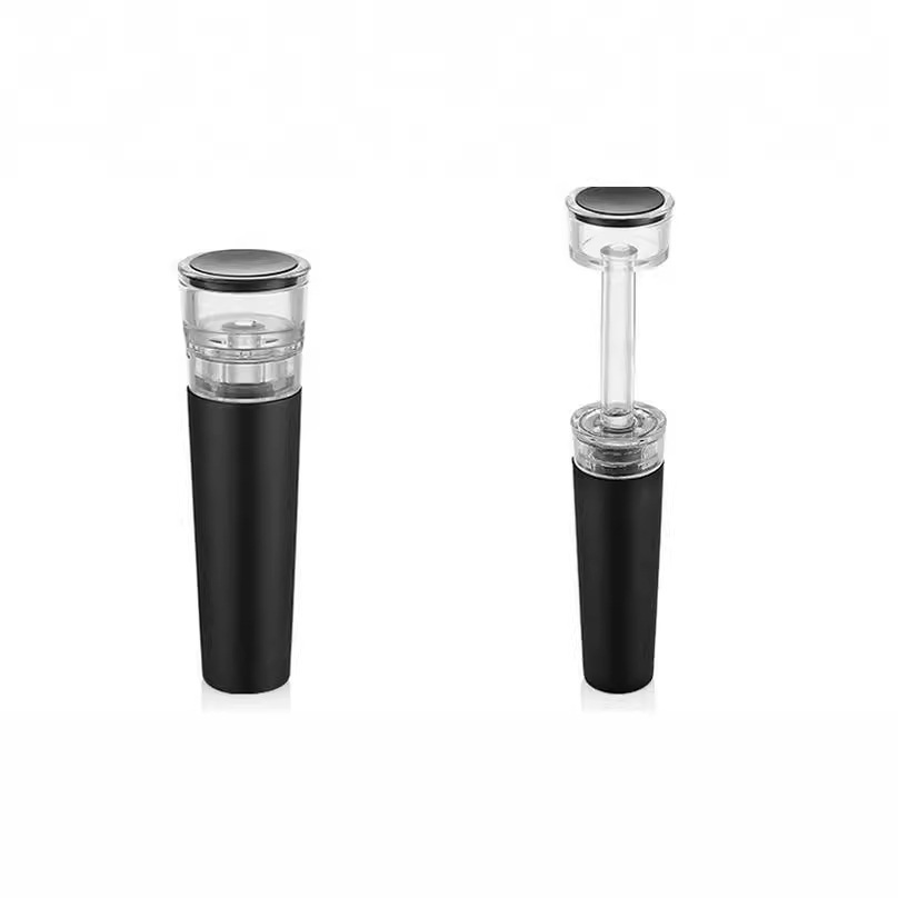 Silicone Red Wine Stopper Red Wine Vacuum Stopper Wine Preservation Stopper Vacuum Stopper Plastic Wine Stopper Factory Direct Sale