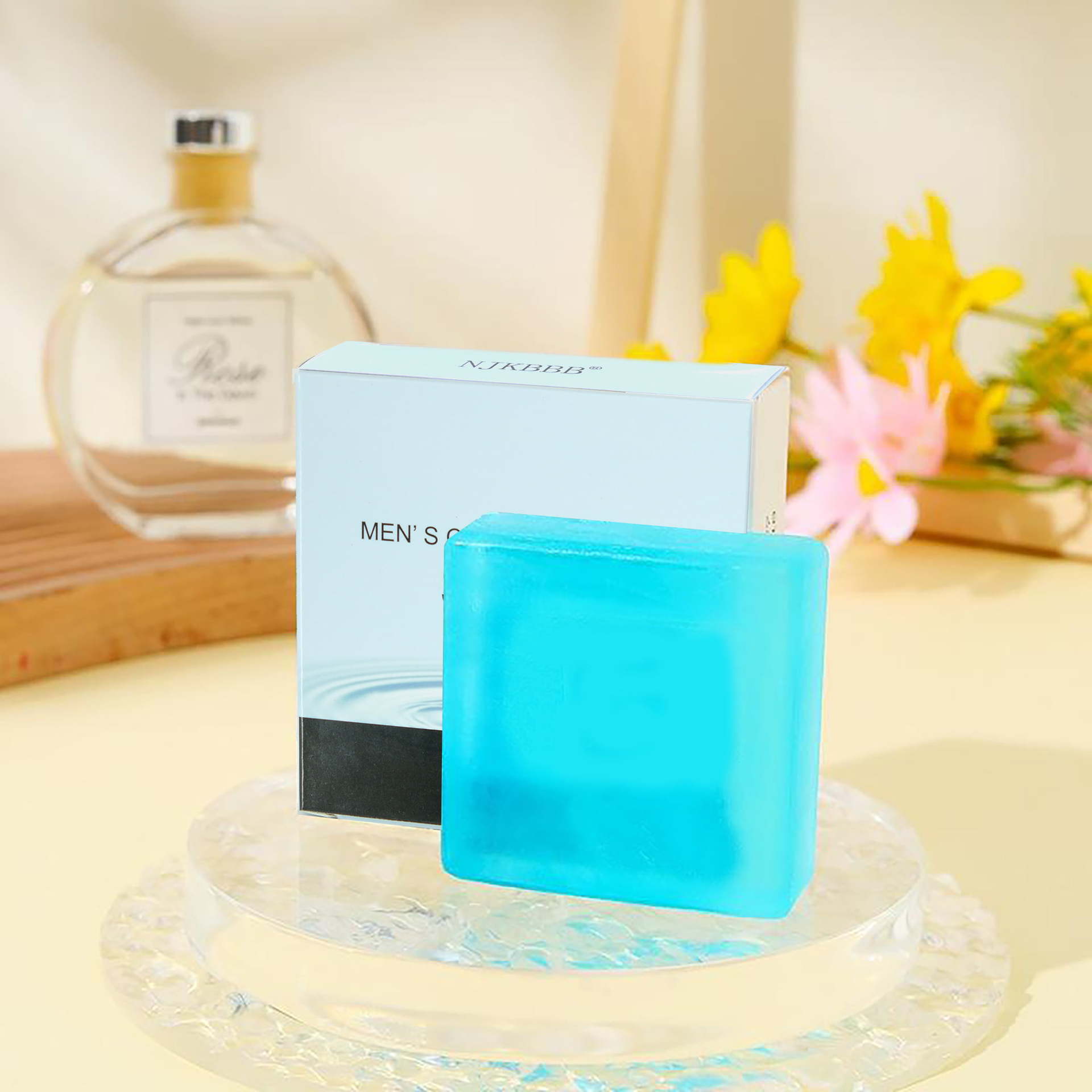 Cologne Soap Perfume Bath Soap Cleansing Soap Oil Control Mite Removal Handmade Soap Fragrance Soap Full English Cross-Border Wholesale