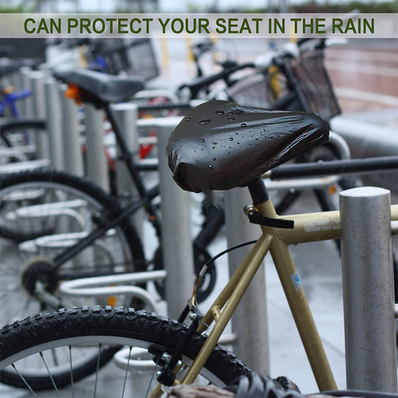 Waterproof Saddle Cover, Bicycle Seat Rain Cover, Multi-Size Compatibility, Thickened Pvc Rain Cover, Manufacturer Supply