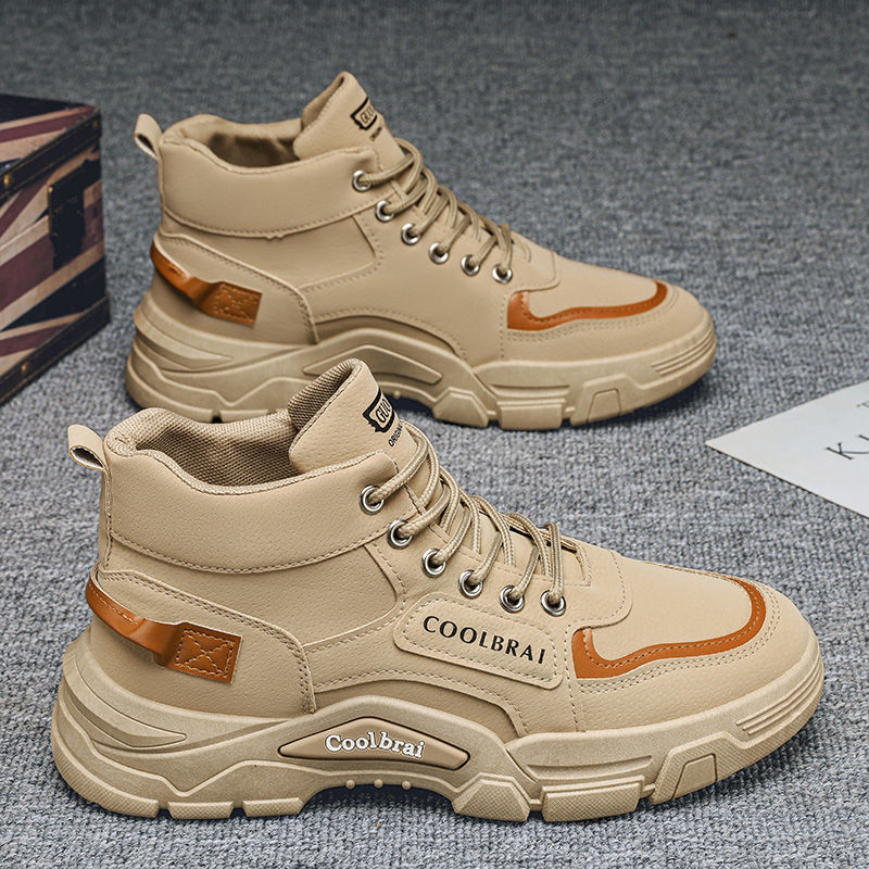 Высокие мужские ботинки 2023 лето новый стиль рабочей одежды на открытом воздухе для альпинизма защитные строительные ботинки нескользящие износостойкие