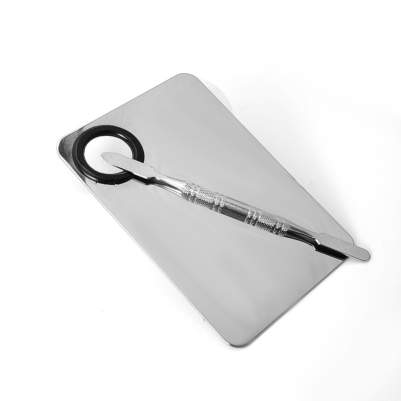 Ready Stock Liquid Foundation Palette Makeup Palette Makeup Artist Lipstick Makeup Beauty Ring Foundation Board Blending Palette