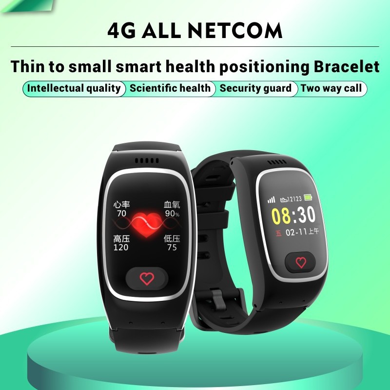 Умные часы 4g с полным сетевым покрытием, GPS позиционированием, мониторингом сердечного ритма, кислорода в крови, сигнализацией о падении и браслетом для пожилых против потери