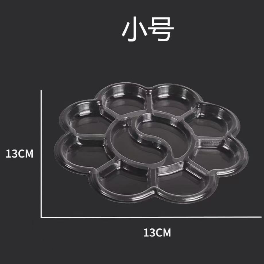 Disposable Palette Art Student Plastic Palette Oil Painting Acrylic Beginner Painting No-Wash Large Paint Palette