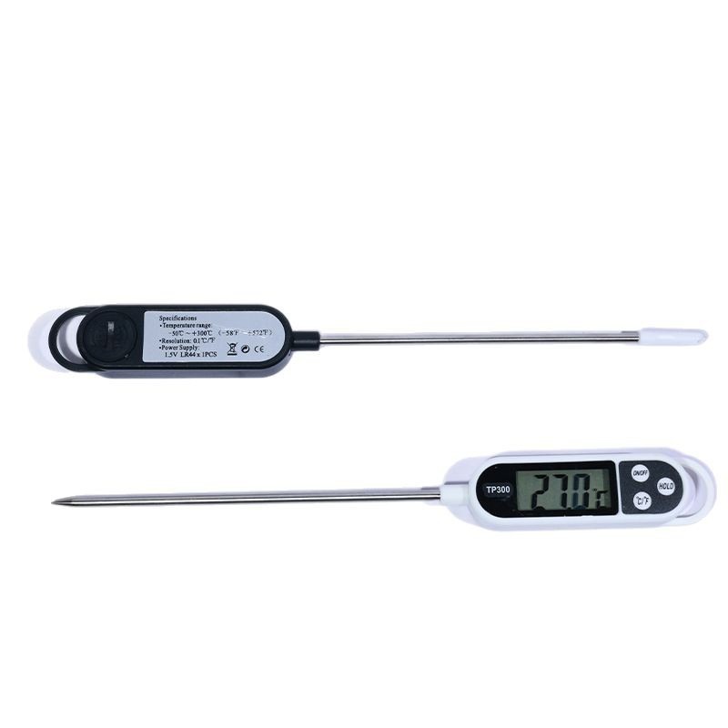 Tp-300 Stainless Steel Probe Type Household Food Thermometer Manufacturer Wholesale Pen Type Milk Cooking Accurate Temperature Measurement
