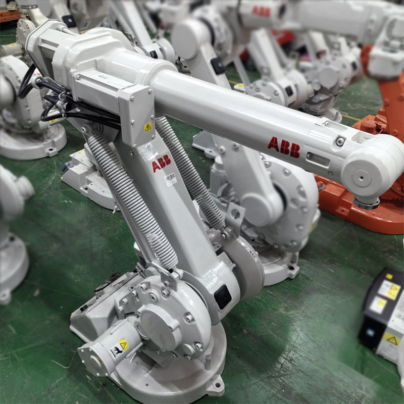Used ABB six-axis robot load 5KG arm exhibition 1.45m welding handling grinding industrial mechanical arm