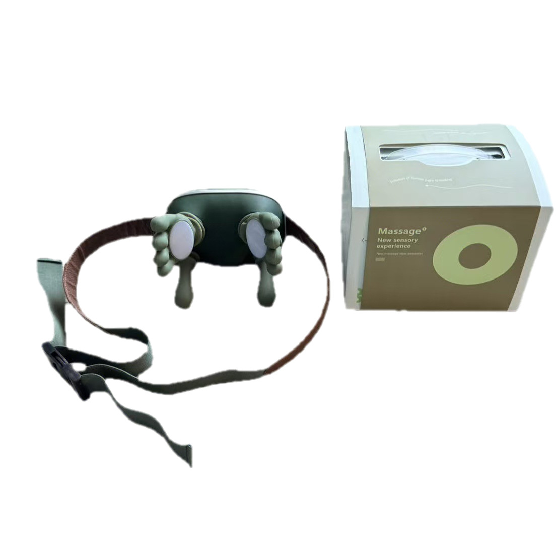 Cross-Border New Massage N Series Imitation Ten-Finger Cervical Spine Massager Trapezius Muscle Heating Massager Home Multifunctional