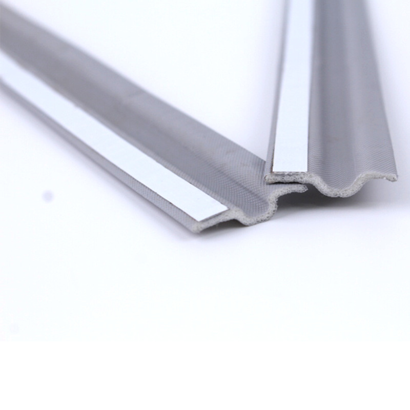 Window sealing strip sliding window seam anti-leakage warm window sealing strip aluminum alloy sound insulation strip wholesale