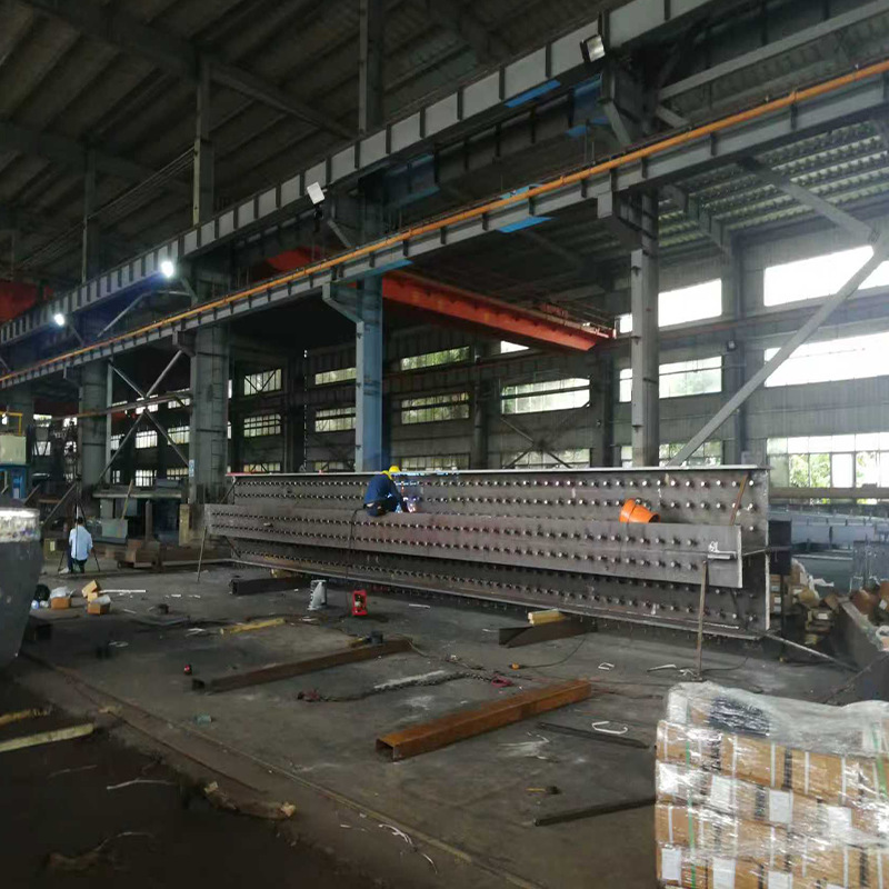 Steel Structure Workshop Construction and Processing, Light Villa Steel Beams, Steel Columns, Columns, Beams, H-Shaped Link Beams, Guardrail Processing