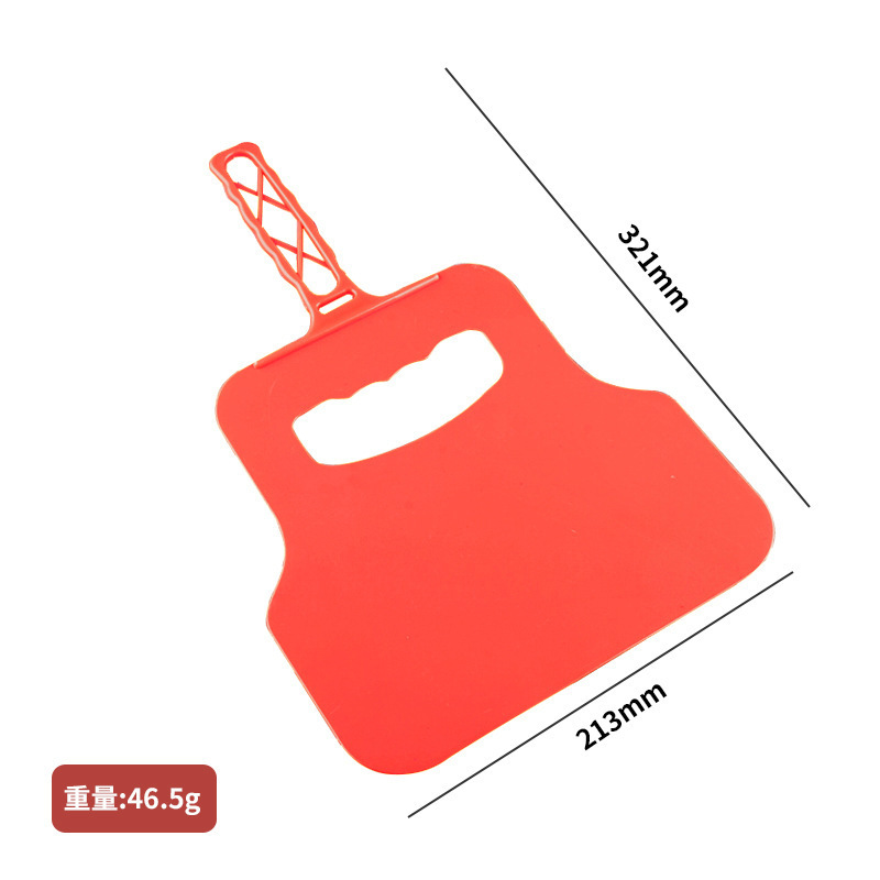 Outdoor Camping Portable Plastic Barbecue Fan Home Courtyard Barbecue Combustion-Supporting Fan Solid Color Factory Spot Wholesale