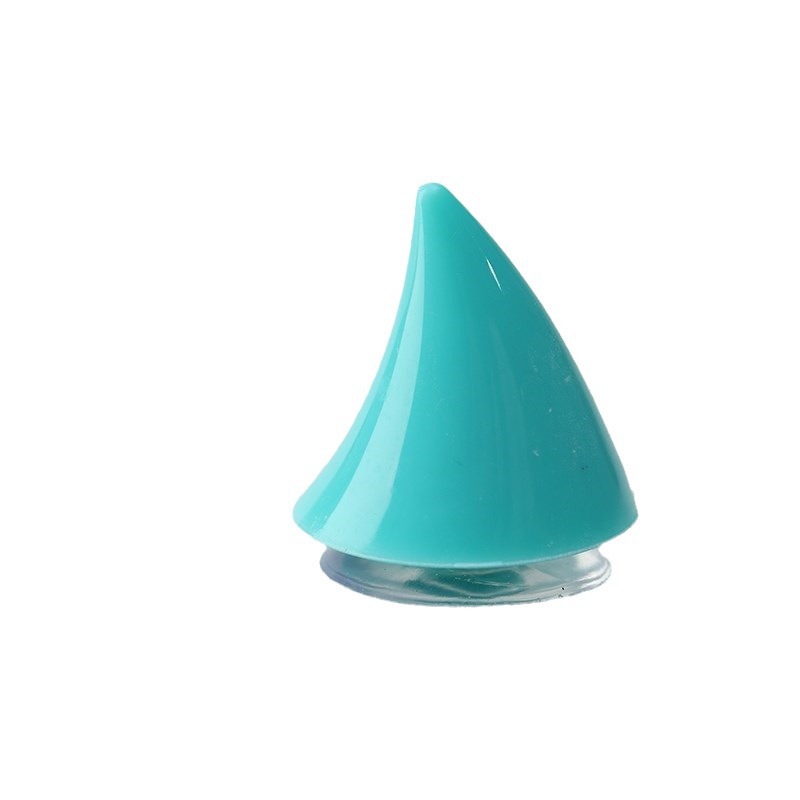 Personalized Creative Electric car helmet decoration small horn retro motorcycle round lamp decoration devil sucker horn Universal