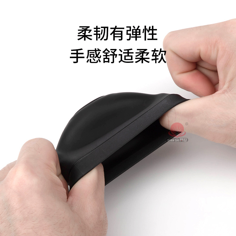 Car universal silicone gear cover manual gear cover round non-slip gear handle head cover manual gear gear cover