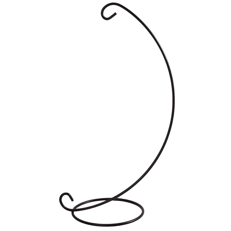 New glass bottle iron rack hook micro landscape hanging bottle iron rack hook cartoon Barbie doll iron bracket