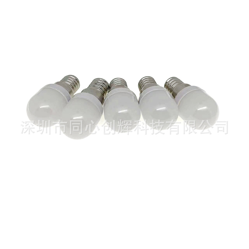 LED mini refrigerator light T 22 220V E14 2W milk white pc cover highlight small bulb indicator energy saving lamp