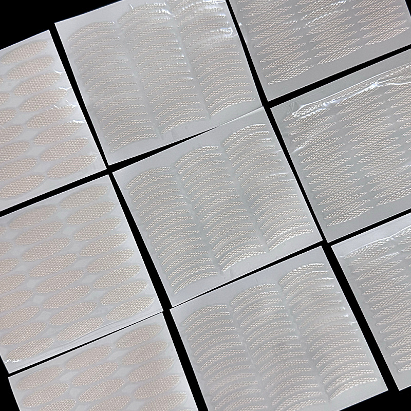 Водостойкие двусторонние наклейки для двойного века перламутровые кружевные невидимые дышащие наклейки оптом