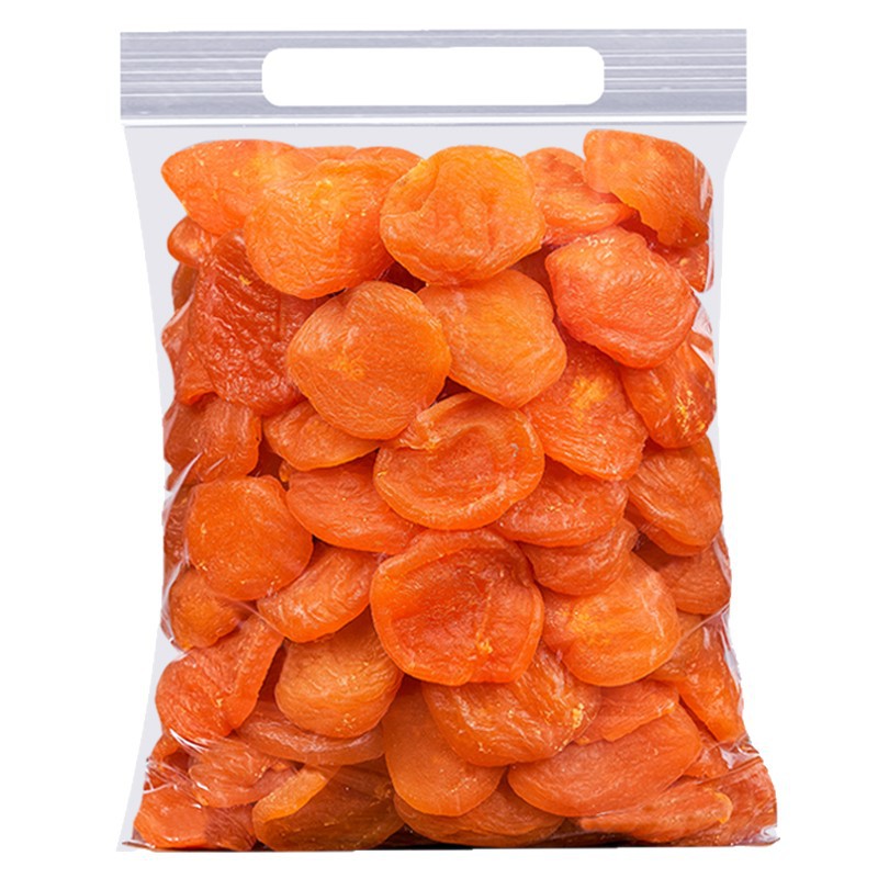 Freshly Shipped Supply of New Seedless Dried Apricots in Bulk, Red Apricot Preserves with Meaty Texture, Sweet and Sour, No Additives, Candied Dried Seedless