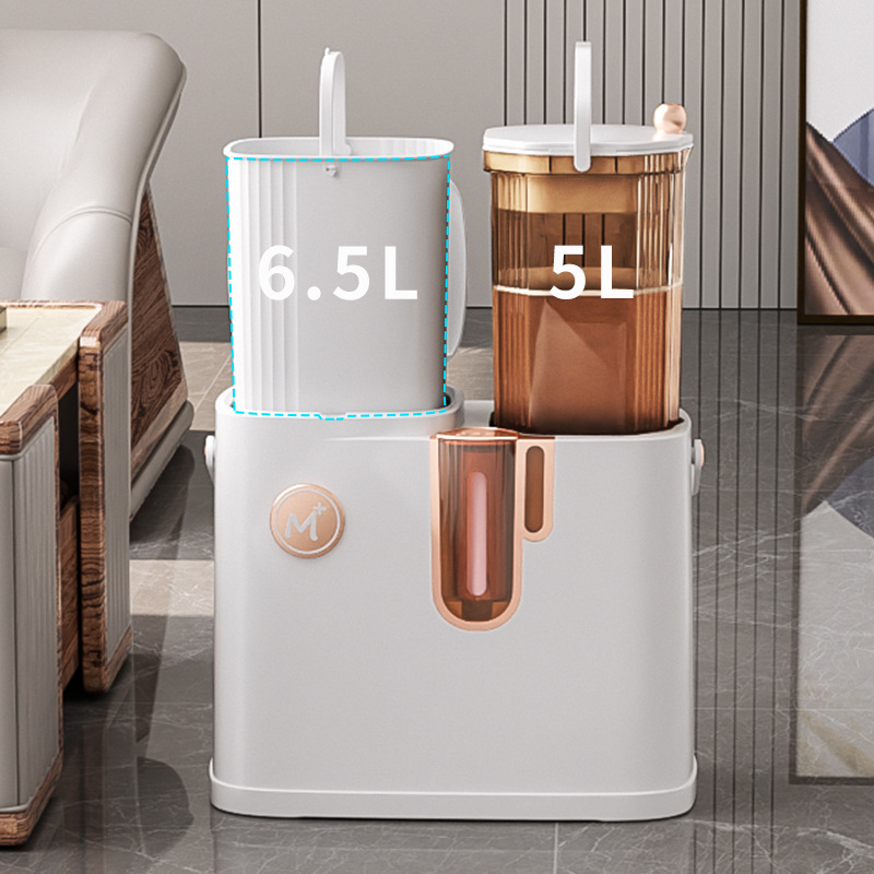 Tea Bucket Tea Residue Bucket Garbage Separation Filter Drainage Bucket Tea Table Waste Bucket Kung Fu Tea Set Accessories Tea Ceremony Tea Bucket