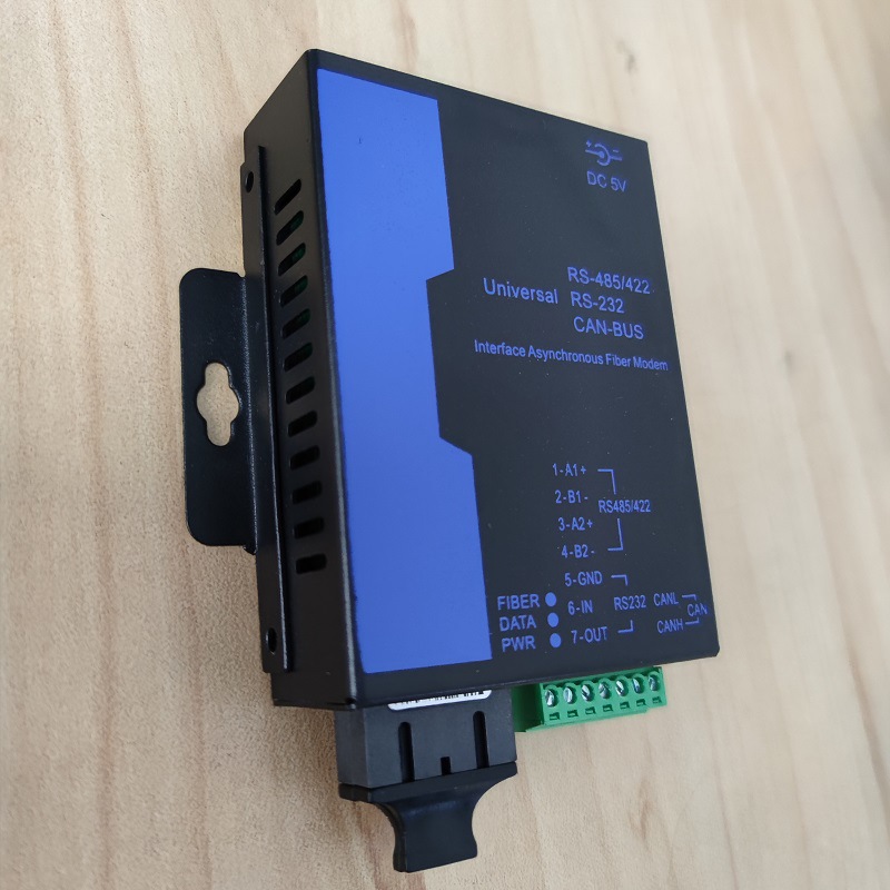 FL601A (iron shell) serial port optical transceiver RS485 optical cat RS232 optical Cat 2-way 485422 optical transceiver optical fiber