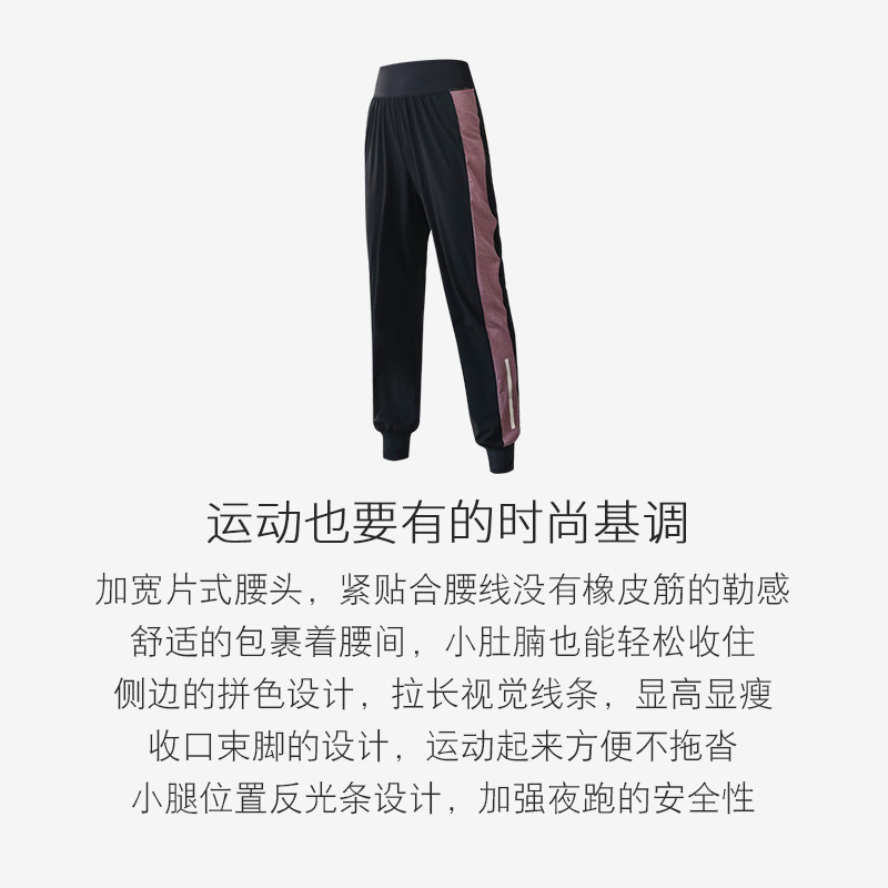 Plus-Size Yoga Fitness Pants for Women, Autumn Loose Fit for Chubby Women, Running Sports Pants 100kg, Slimming Harem Jogger Pants