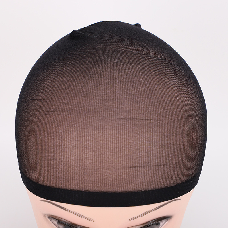 Factory direct high elastic European and American bulk wig hair net nylon hair net hair cap WIGCAP stockings hair cap