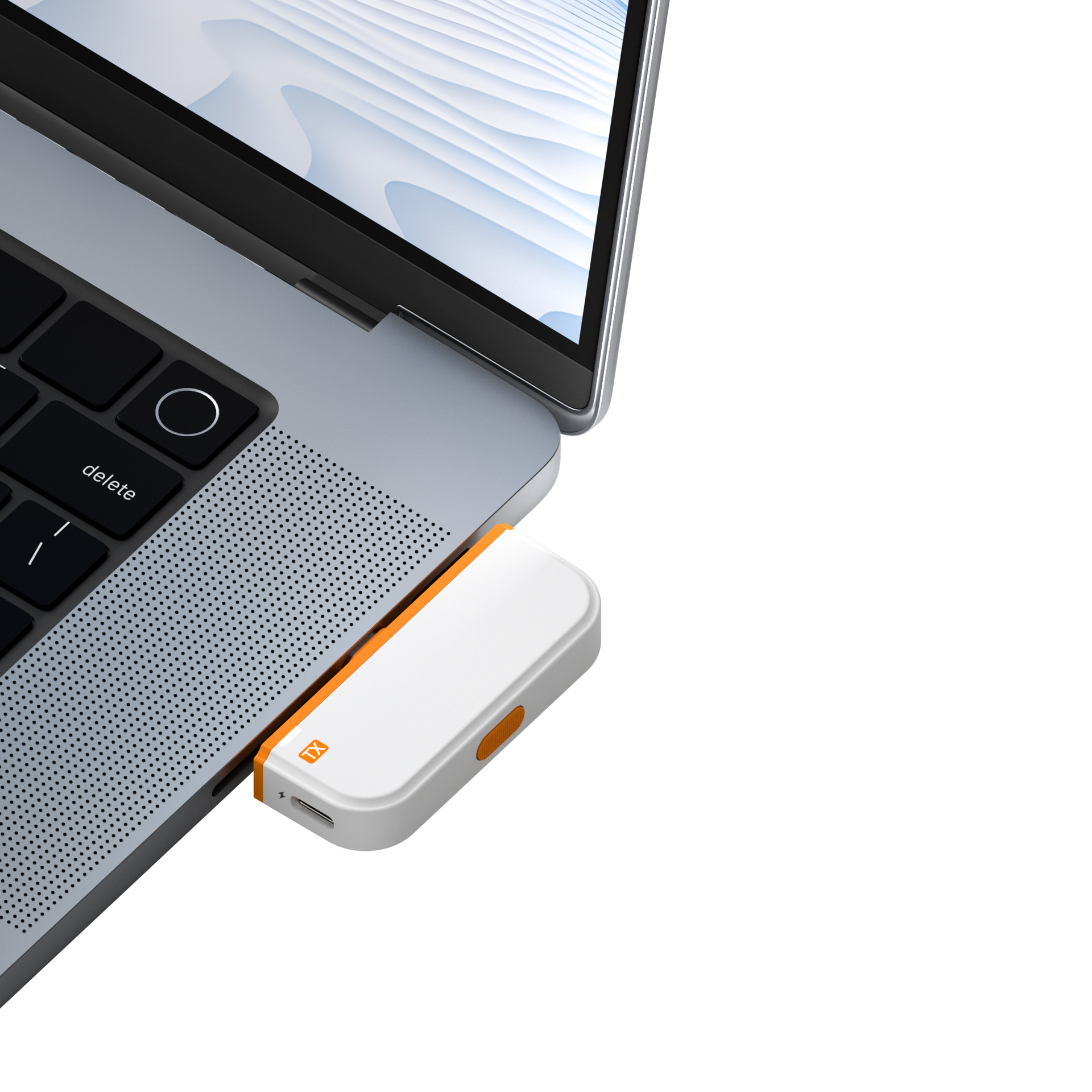 Point-To-Point Screen Projection Wireless Same-Screen Type-C Horizontal and Vertical Screen Switching Live Broadcast Mobile Phone Screen Projection High-Definition HDMI Office