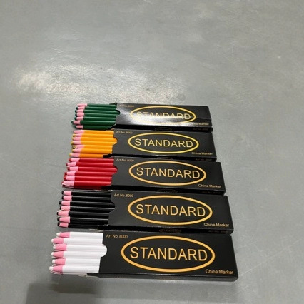 Standard Pull-Line Crayon Hand-Tearable Green White Red Blue White Yellow Green Sewing Marking Pen