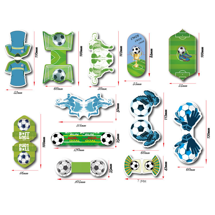 Magnetic Bookmark Amazon Hot Valentine's Day Love AliExpress Hot Selling Manufacturers Cartoon World Cup Football Basketball