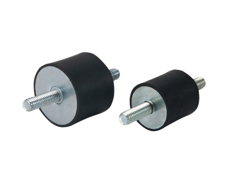 Rubber Shock Absorber Vv Type Rubber Shock Absorber Cylindrical Shock Absorber Double-Head Screw Rubber Spring