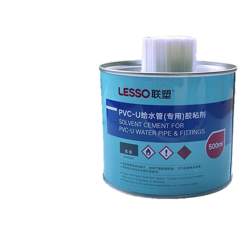 Liansu Pvc Glue Drainage Pipe Joint Sealing Sewer Pipe Water Supply Pipe Special Quick Adhesive Plastic Water Pipe
