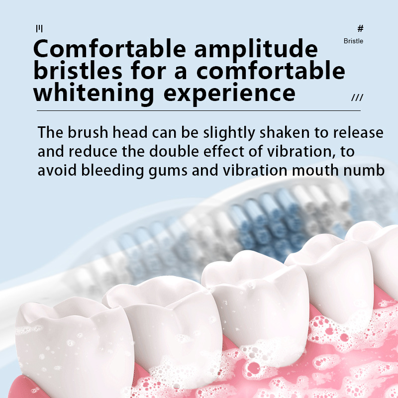 【Factory Direct】Ultrasonic Dental Cleaner Tartar Remover Electric Toothbrush for Removing Plaque and Yellow Teeth