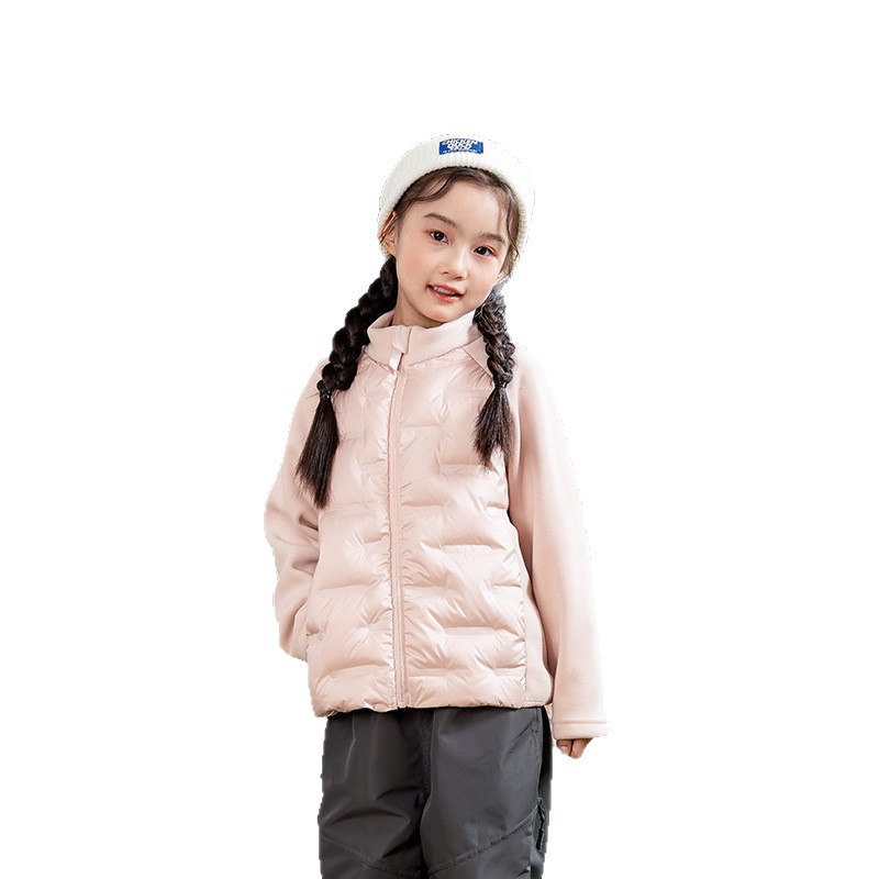 Children's Lightweight down Jacket for Boys and Girls, Winter Student Inner Liner, School Uniform Essential, Warm Winter Top