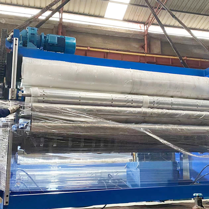 Automatic Calendering Machine for Non-Woven Textile Fabrics, Upper and Lower Pressure Three-Roller Ironing and Embossing Fabric Calendering Machine