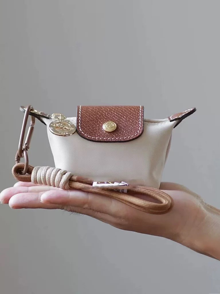 Longxiang Modified Coin Purse Super Mini Women's Dumpling Bag Color Matching Coin Purse Lipstick Bag Small Hanging Bag Simple and Fashionable