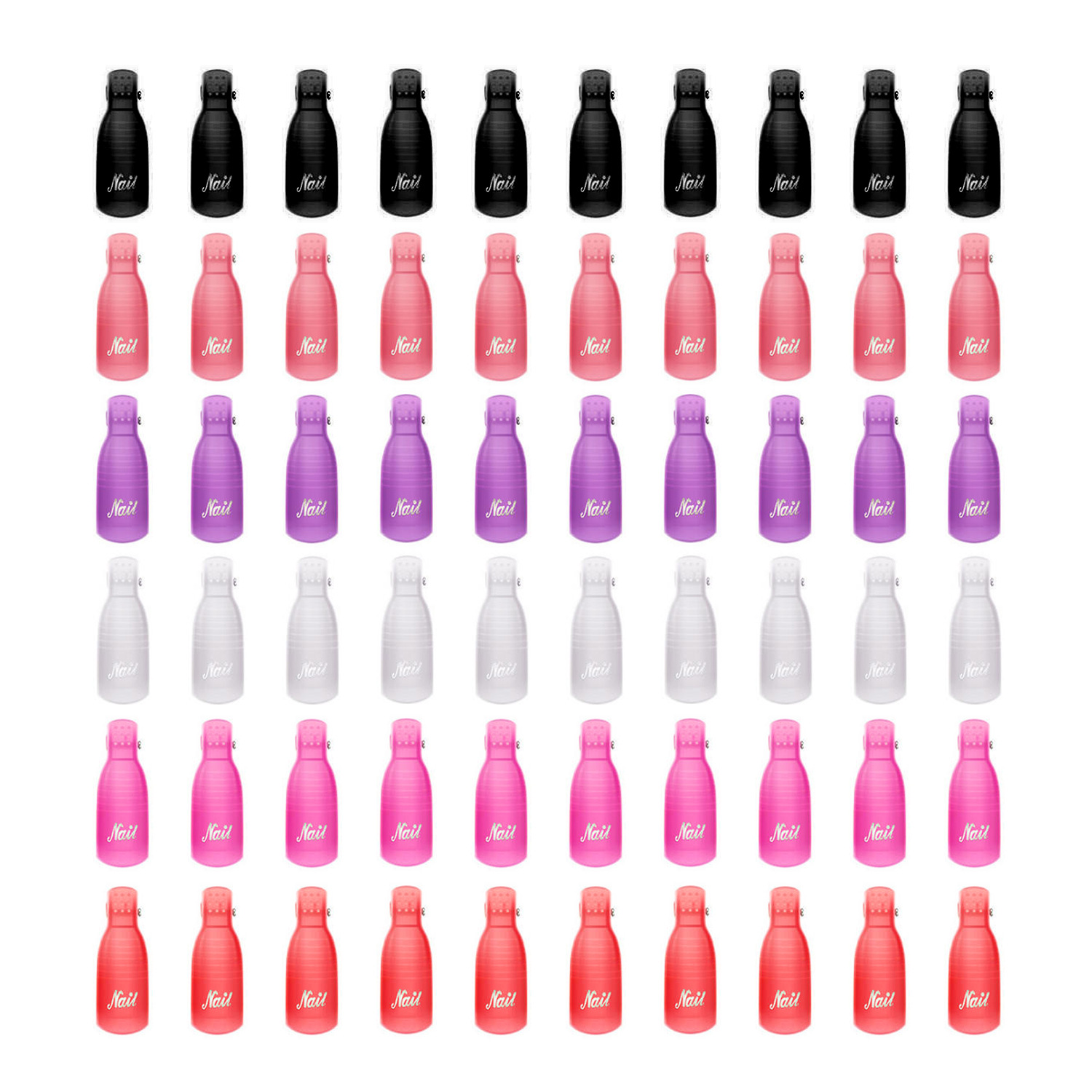 OPP пакет для снятия лака, 10 штук, без упаковки