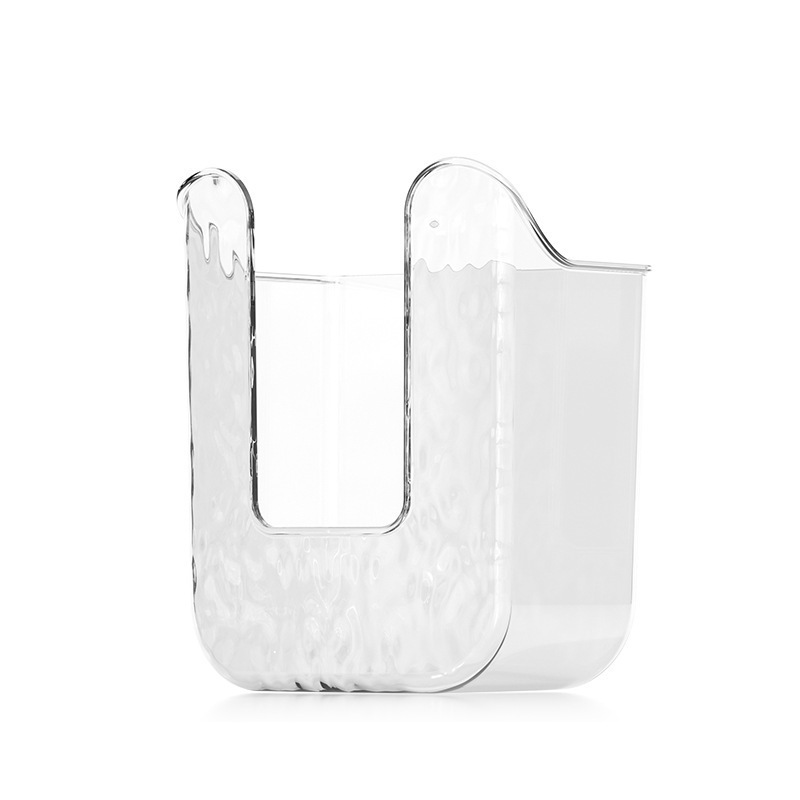 Suction Cup Wall-Mounted Tissue Box Household Bathroom Toilet Wipes Face Towel Storage Accessible Luxury High-End Tissue Box