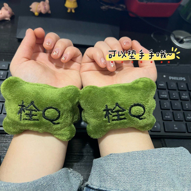 Mouse Pad, Wrist Support, Small Pillow, Hand Pillow, Elastic Band, Keyboard Typing, Anti-Wear Hand Rest, Hand Pad, Room Wrist Support, Anti-Slip