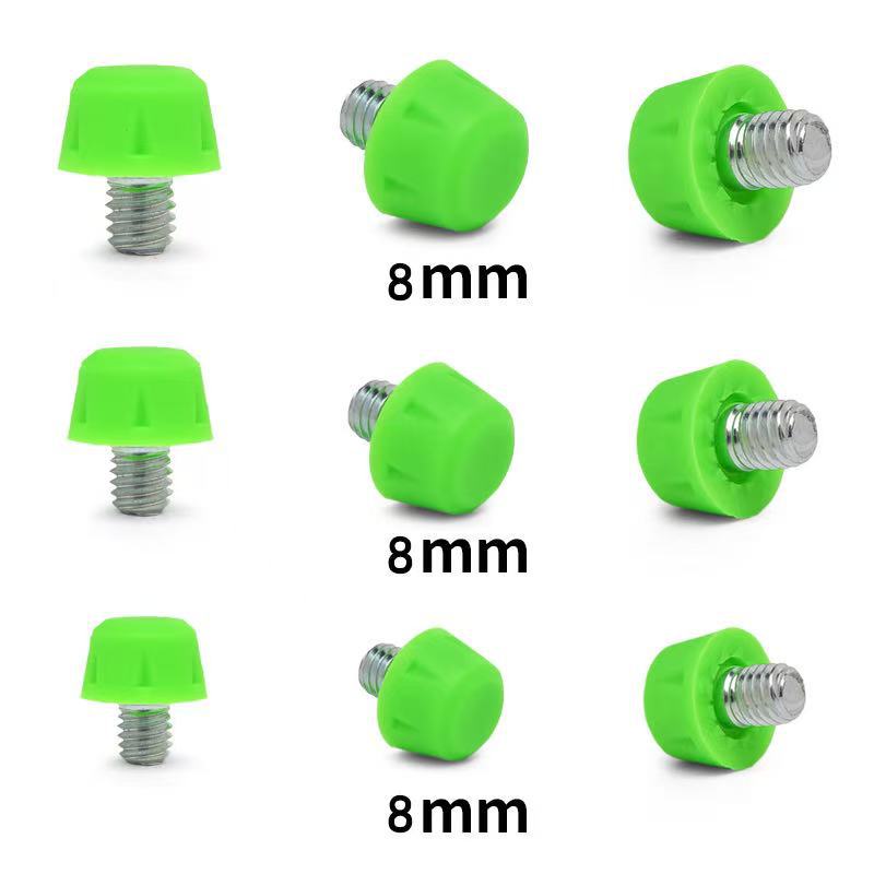 Шипы для футбольной обуви, комплект 8mm (8 штук), 10mm (4 штуки), 1 ключ, диаметр 6mm