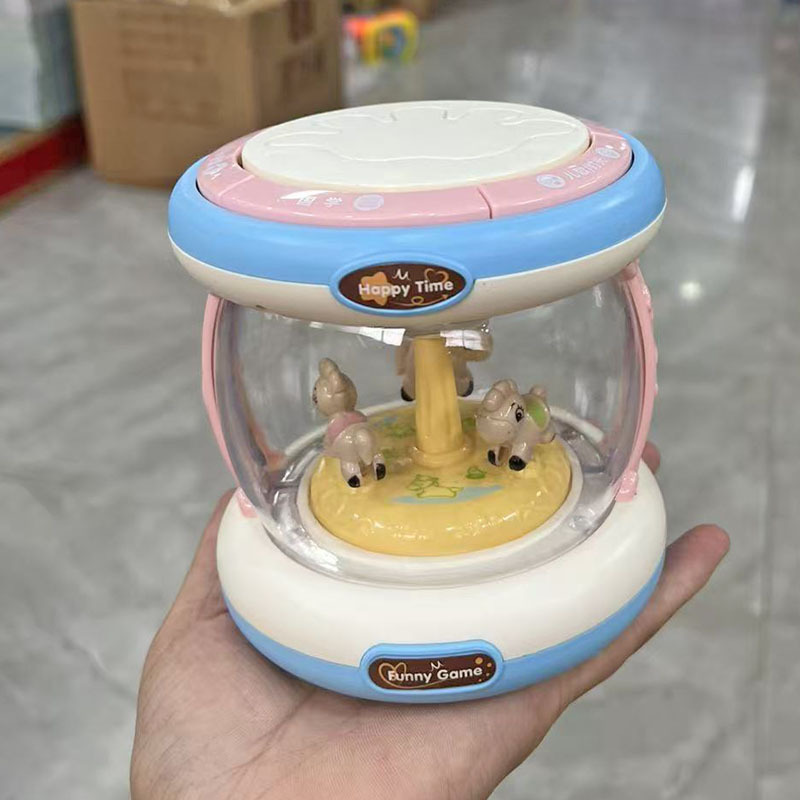 Baoqi Baby Toys Educational Early Education Toddler Patting Kidsren's Hand Drum Music Instrument Toy 6 Pieces