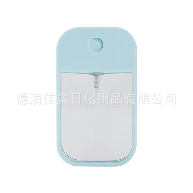 FDA cross-border factory direct 35 card silicone sleeve 45ML50 wash-free perfume spray on behalf of M workers alcohol-free air transport