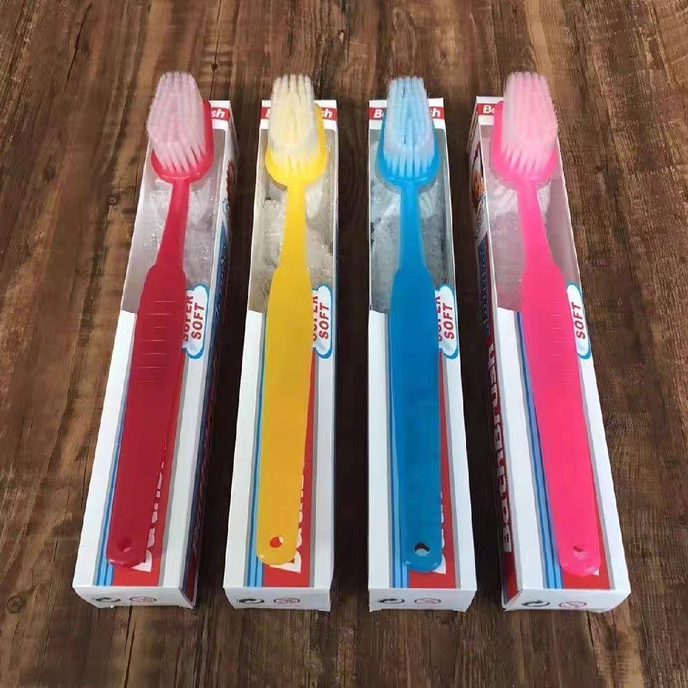 Большая форма зубной щетки для ванной, щетка для спины, большая зубная щетка, висячая щетка для ванной, мягкая щетка для очистки