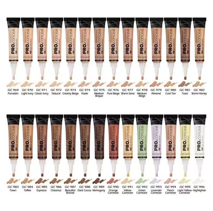 Foreign Trade Micolor Concealer Tube Concealer Liquid Is Not Easy to Remove Makeup and Does Not Stick to Powder to Repair the Source Factory Makeup